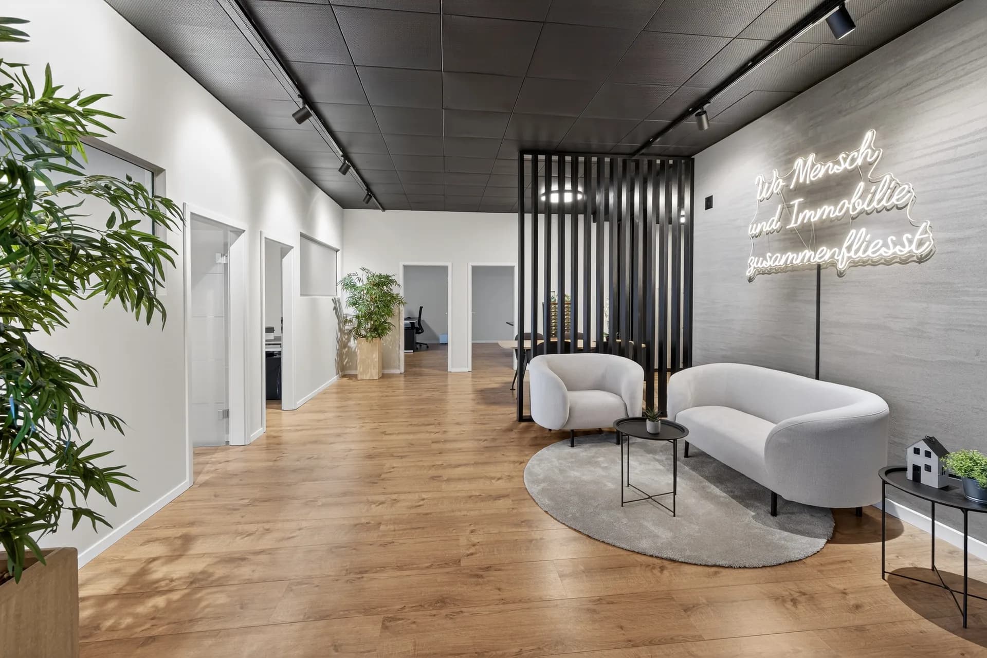 Büro Rhycasa Widnau – Empfang