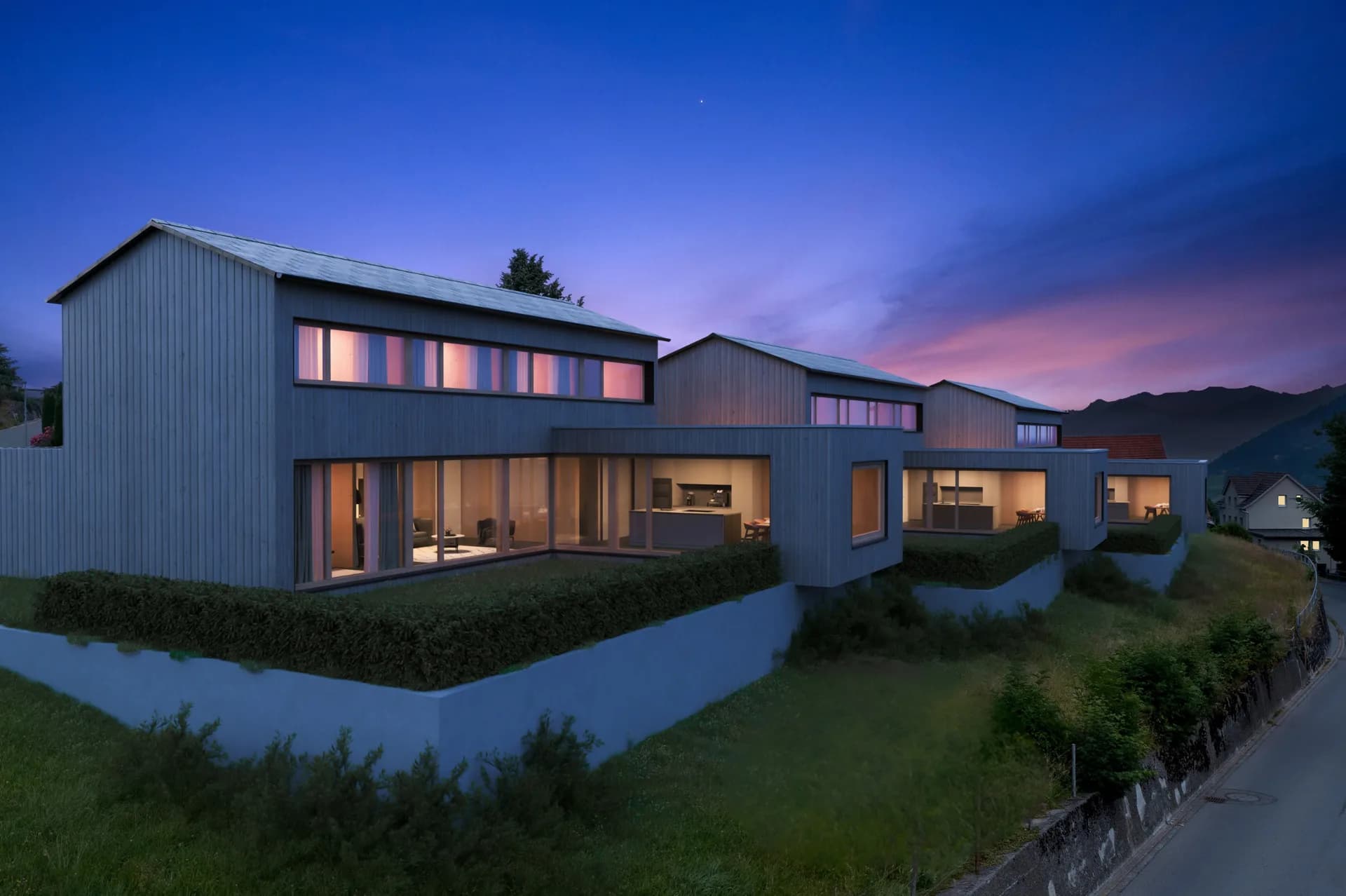 Modernes Neubauprojekt