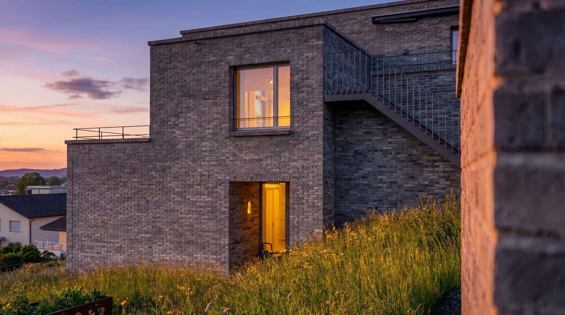 Rhycasa Referenzen – Villa Abendstimmung