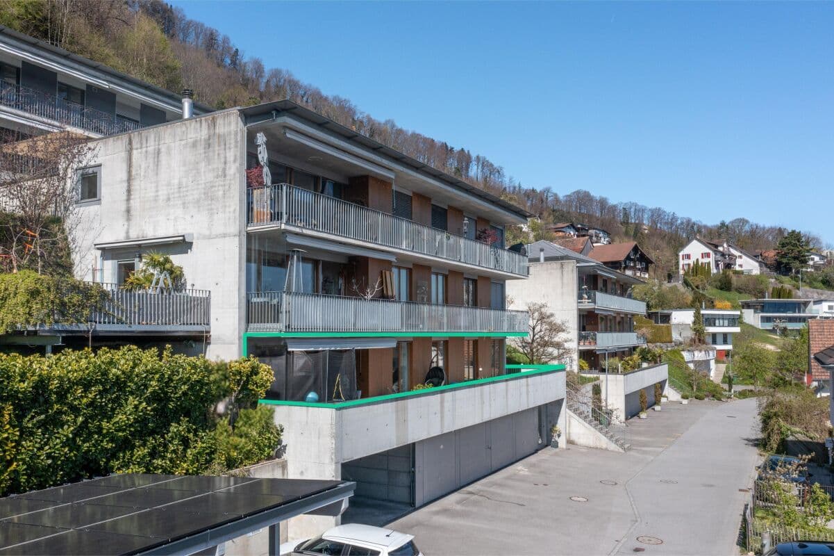 Moderne Wohnung mit Panorama-Aussicht an bester Lage