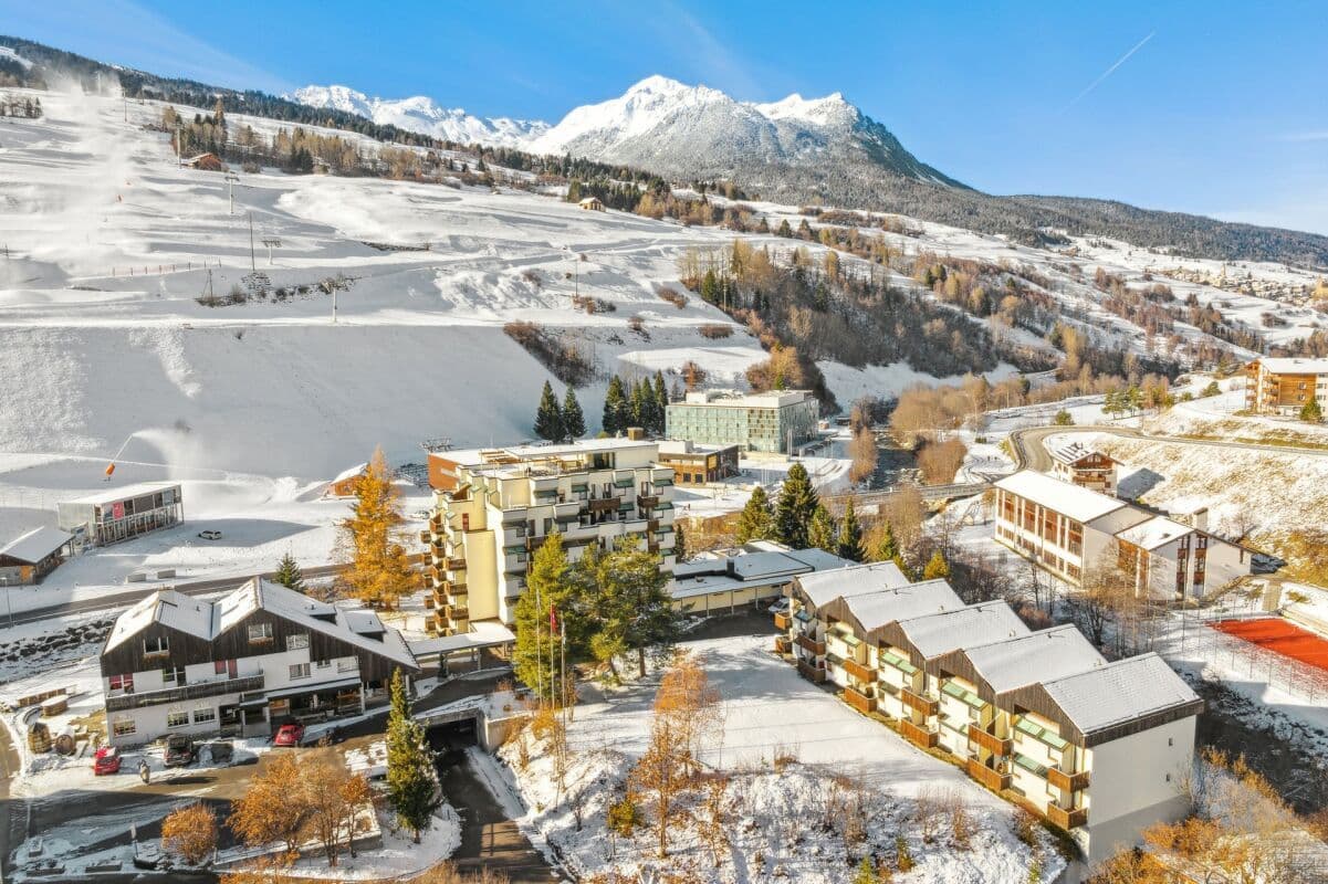 Ferienwohnung direkt an der Skipiste in Savognin