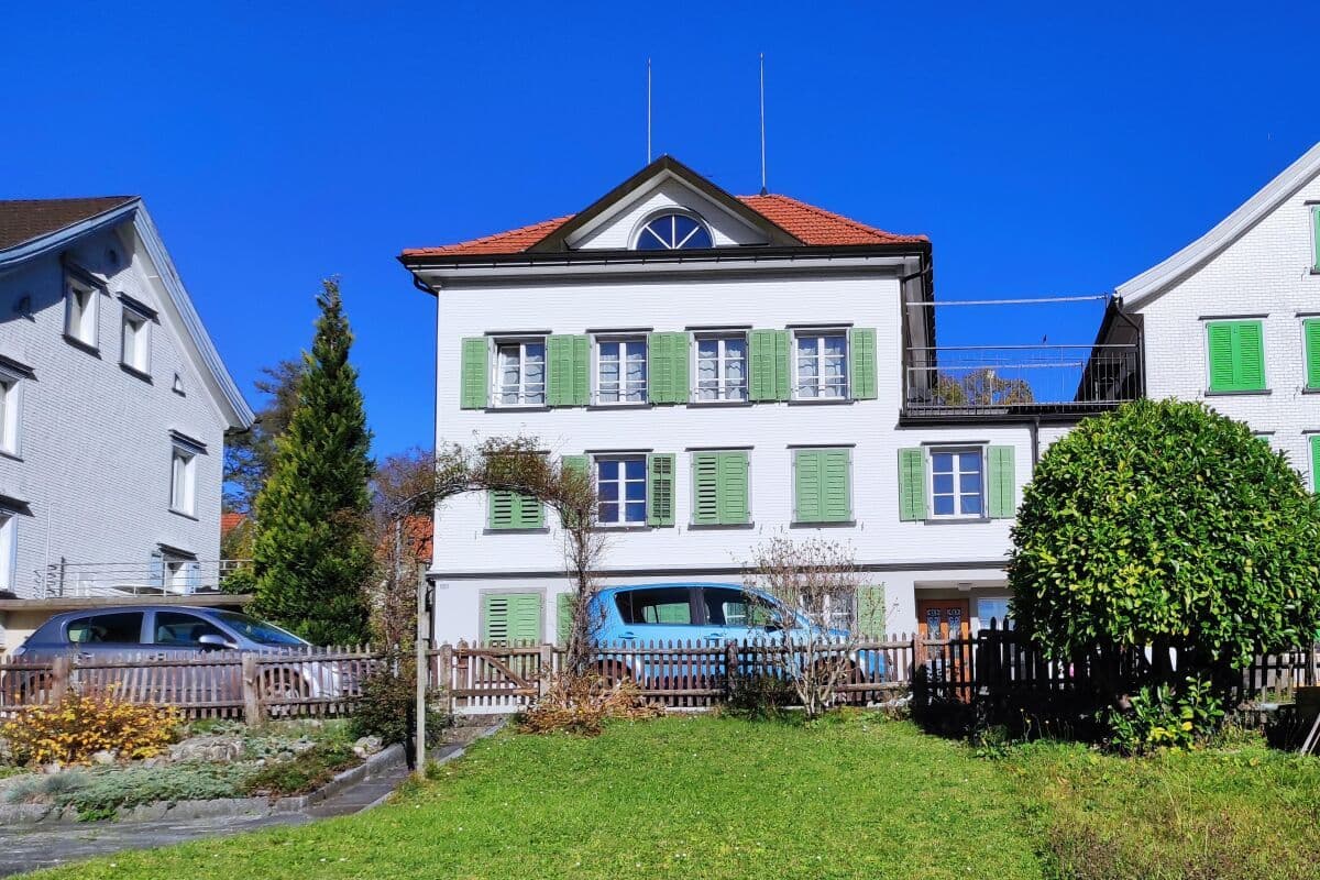 Historisches Mehrfamilienhaus in der Kernzone von Heiden