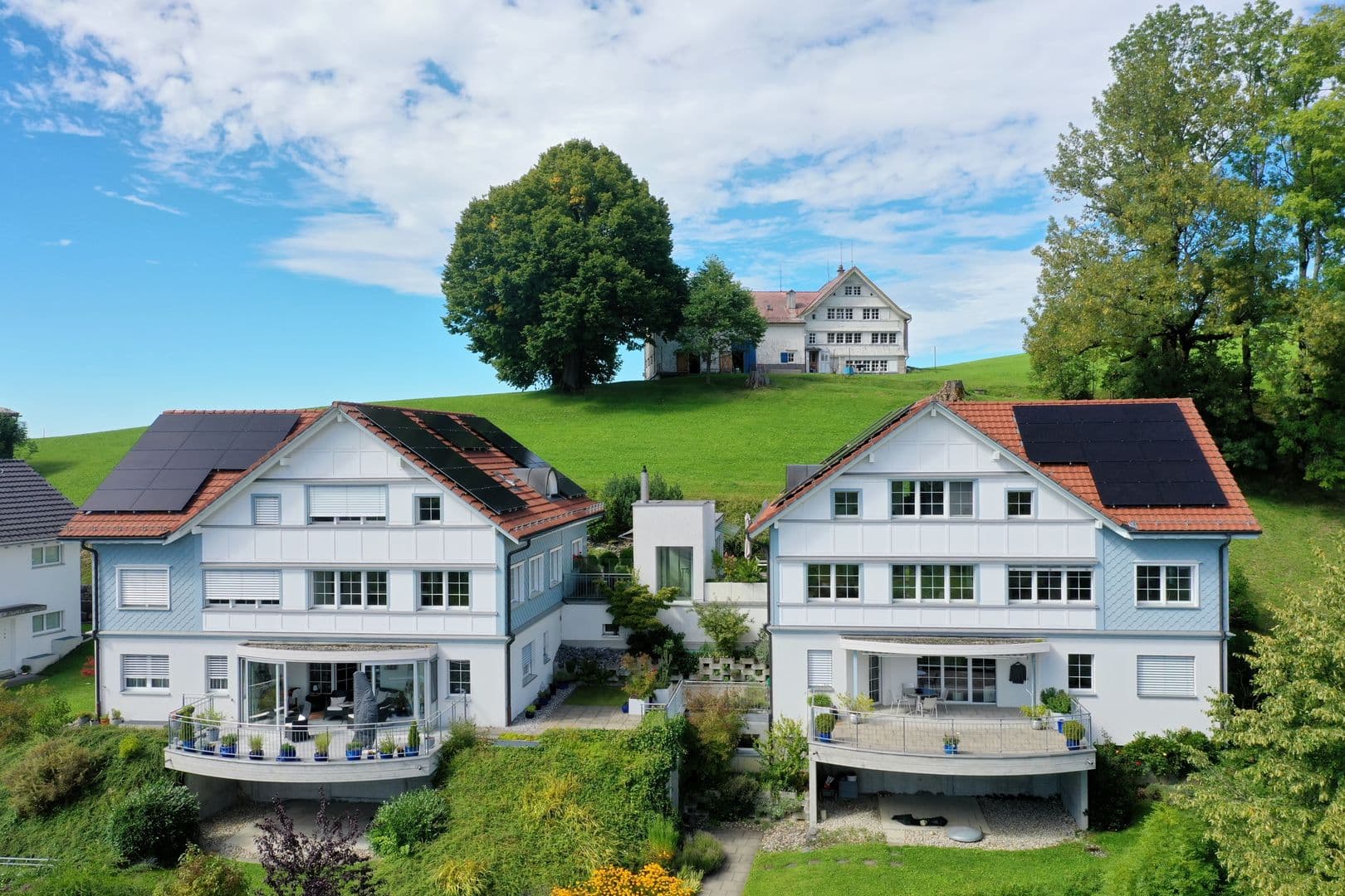 Traumhafter Weitblick über der Nebelgrenze